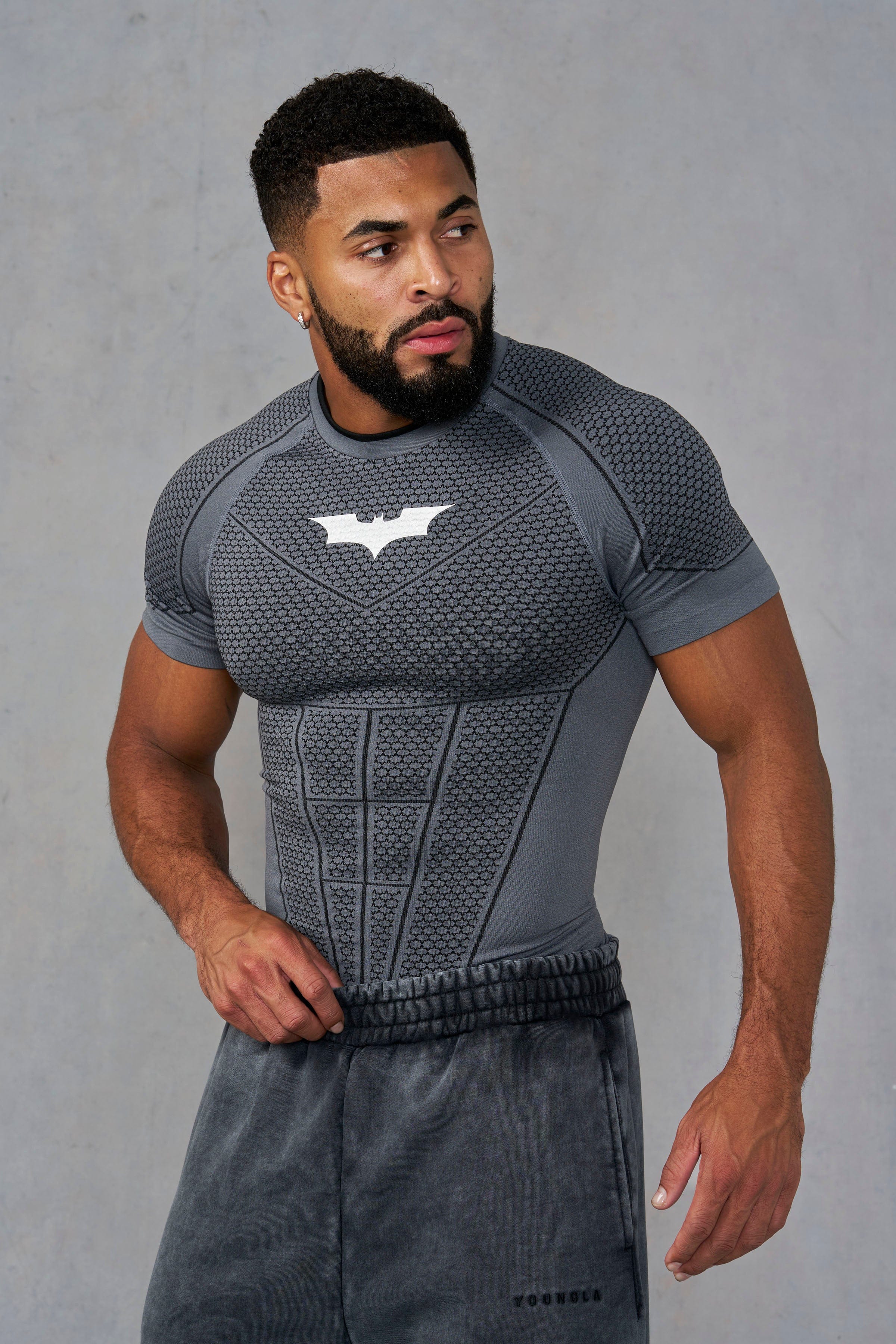 YoungLA 4259 - Batman Compression Tees