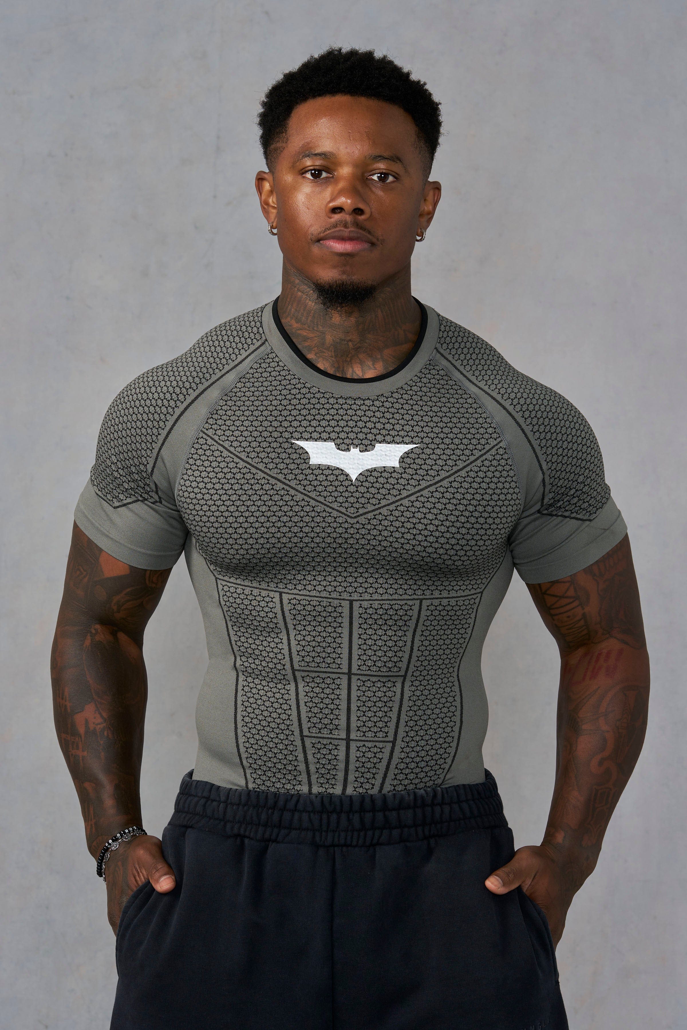 YoungLA 4259 - Batman Compression Tees